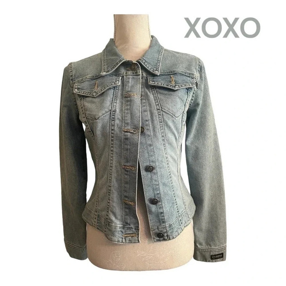 XOXO Jean Jacket - Picture 1 of 10
